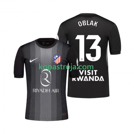 Billiga Fotbollströjor Atlético Madrid Jan Oblak 13 Målvakt Borta tröja 2025/26 Kortärmad